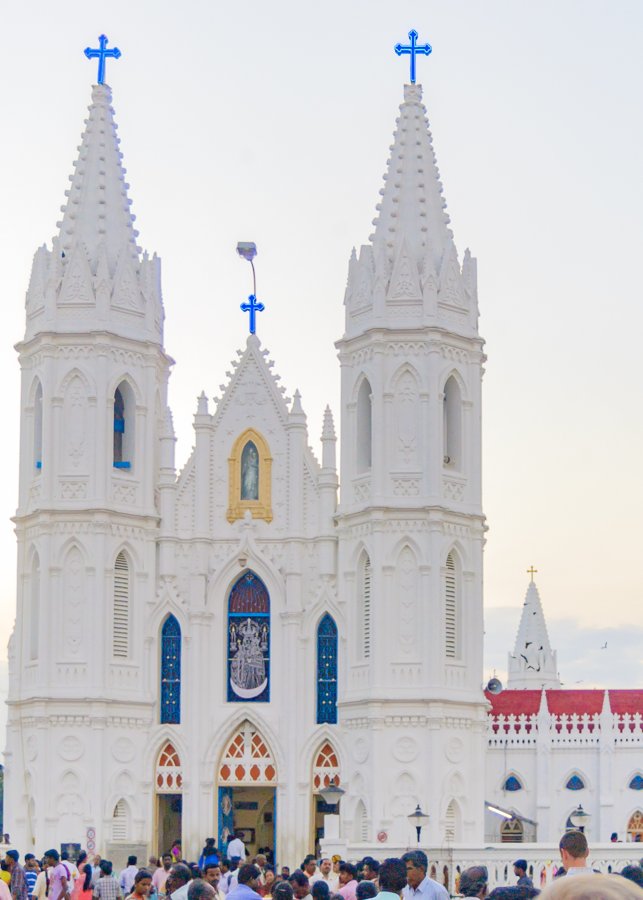 Velankanni Basilica entrance
