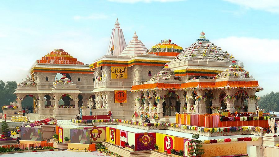 Ram Mandir at Ram Janmabhoomi in Ayodhya