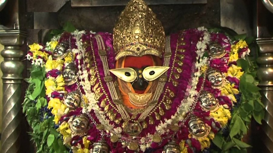 Maa Vindhyavasini Devi shrine in Vindhyachal